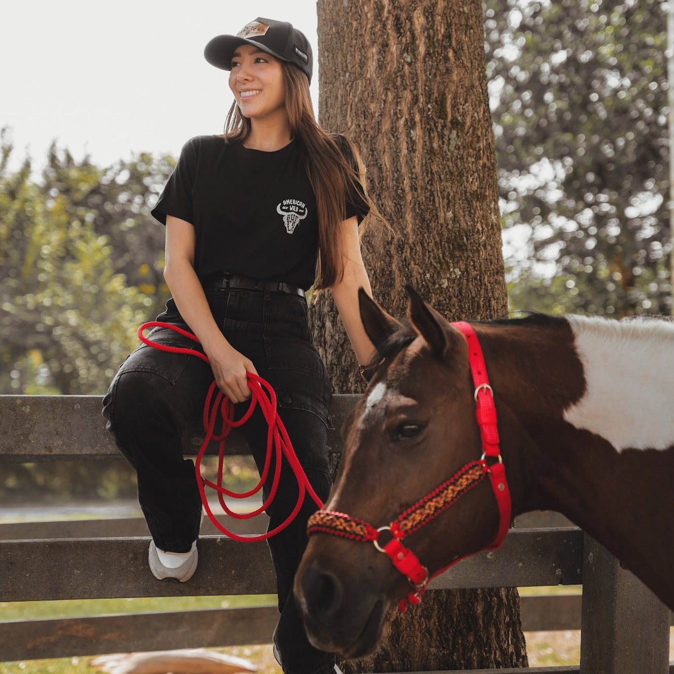 American Wild T-shirt - Black