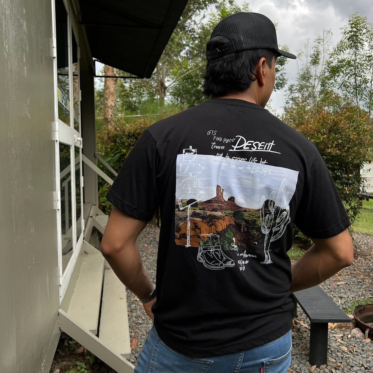 American Wild T-shirt - Black