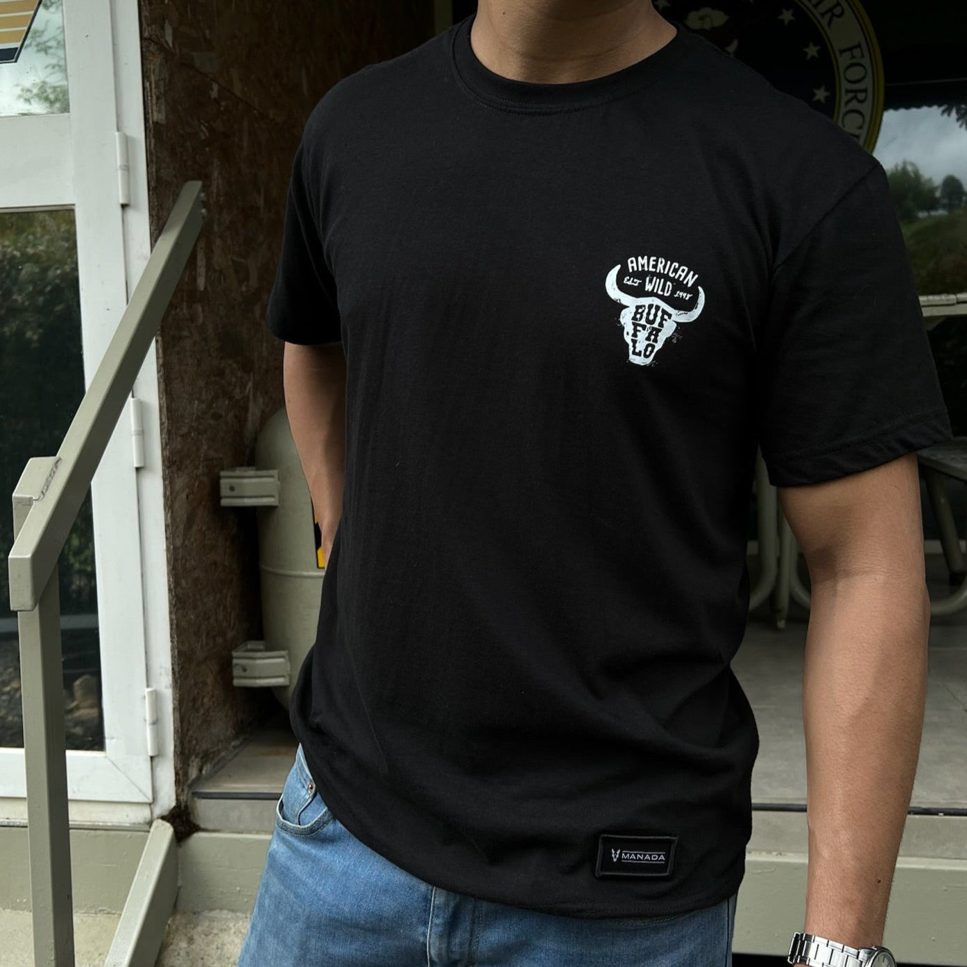 American Wild T-shirt - Black