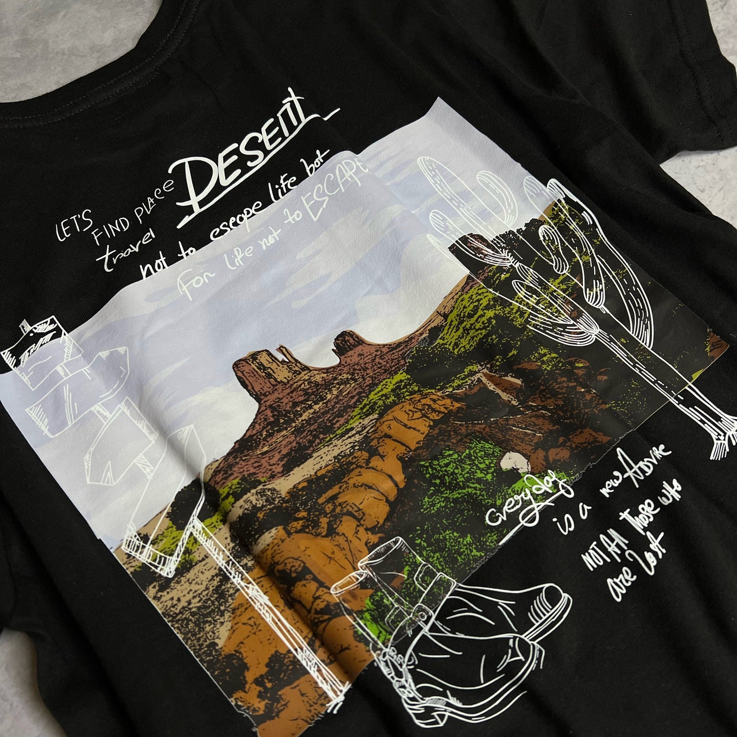 American Wild T-shirt - Black
