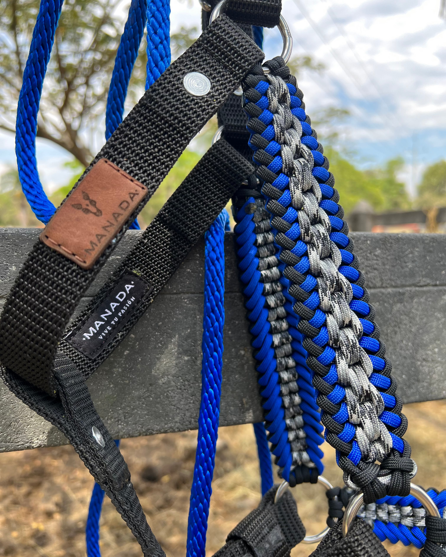 Jáquima Artesanal Urban Blue