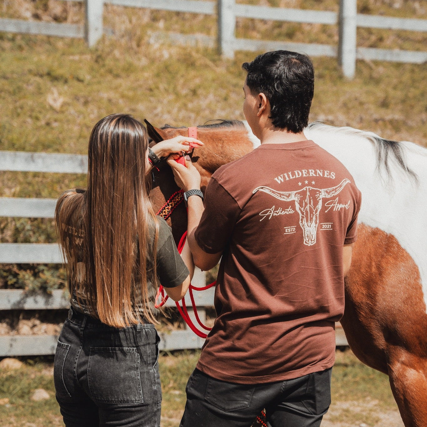 Wilderness T-shirt - Brown
