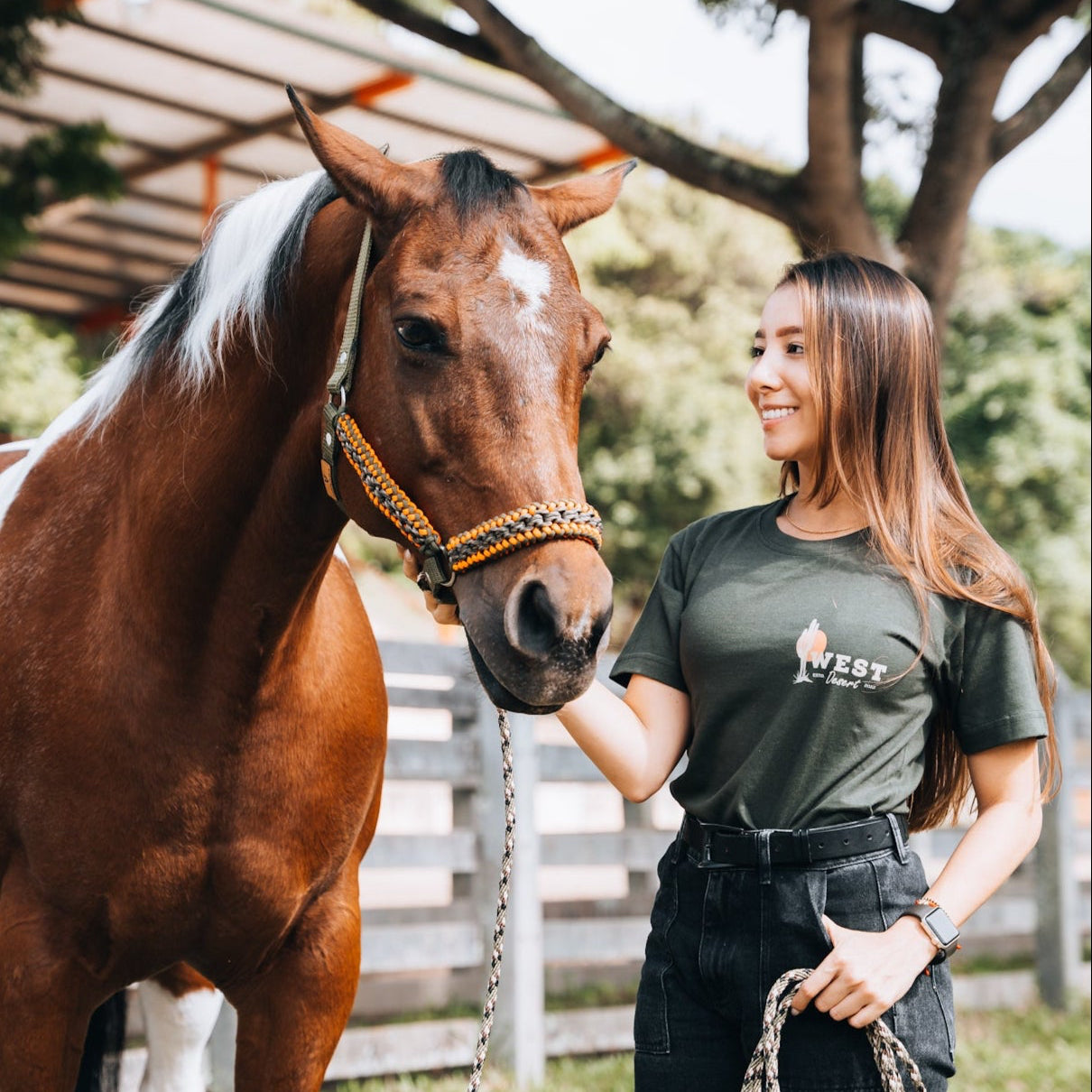 Wild West T-shirt - Green