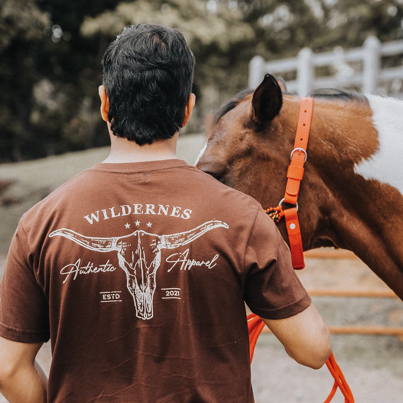 Wilderness T-shirt - Brown