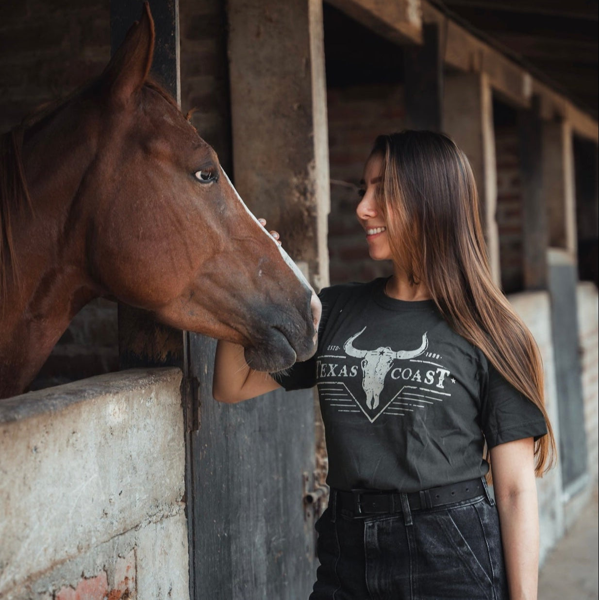 Texas Coast T-shirt - Green