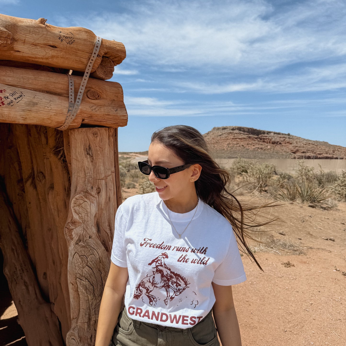 Freedom T-shirt - Blanca