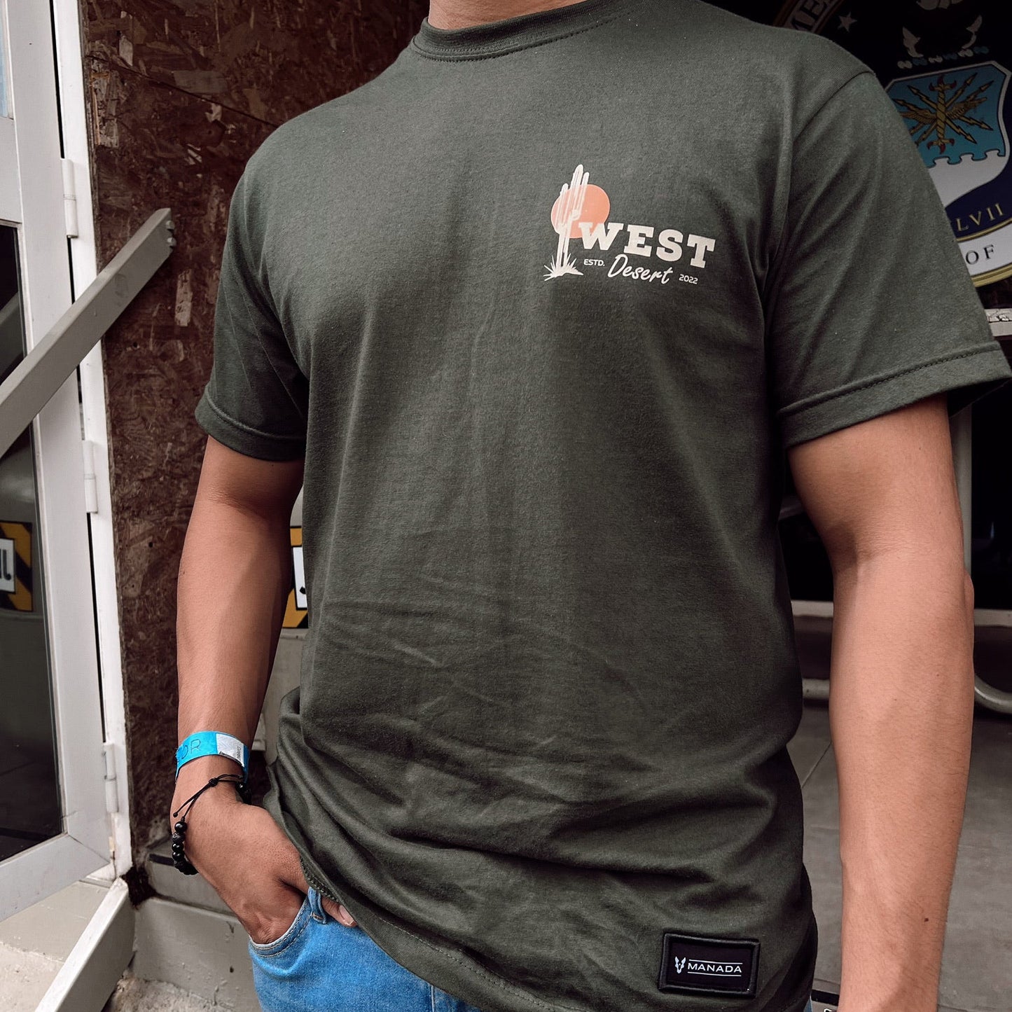 Wild West T-shirt - Green