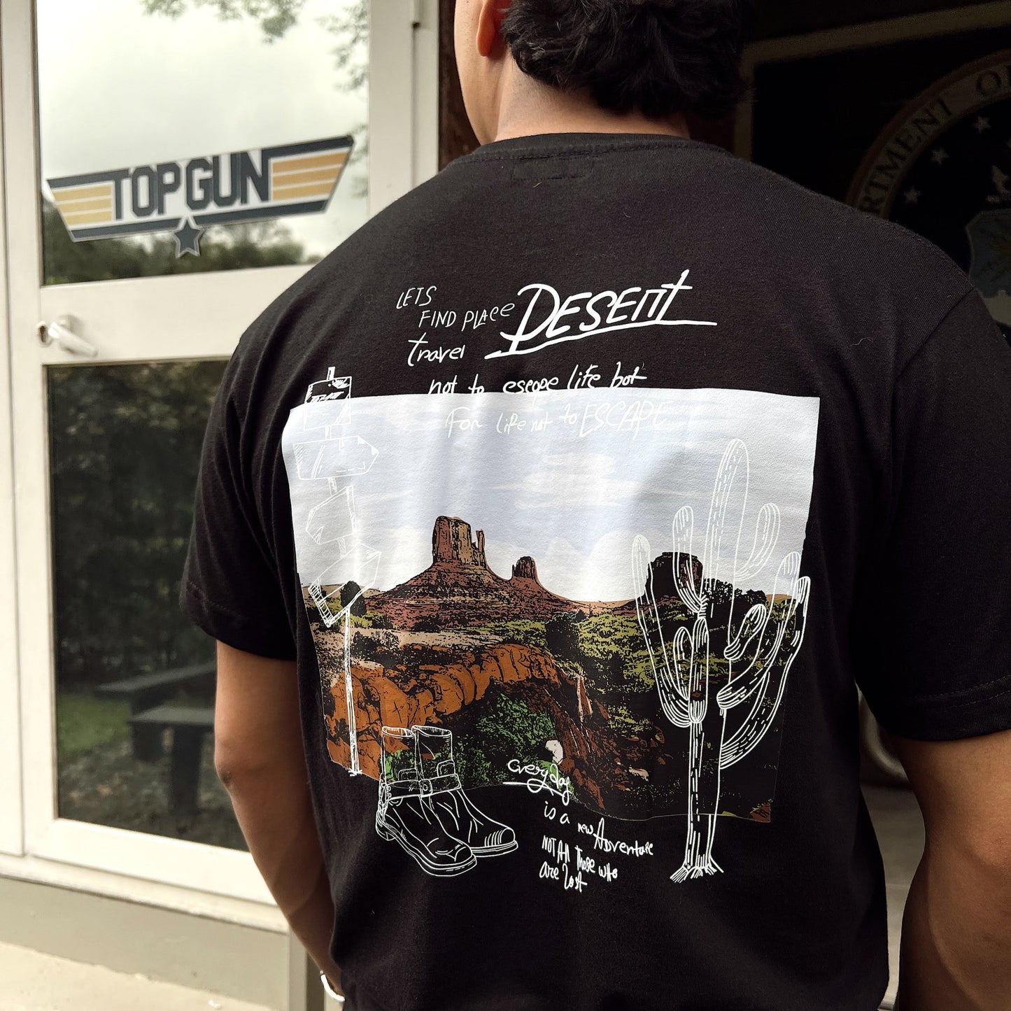 American Wild T-shirt - Black