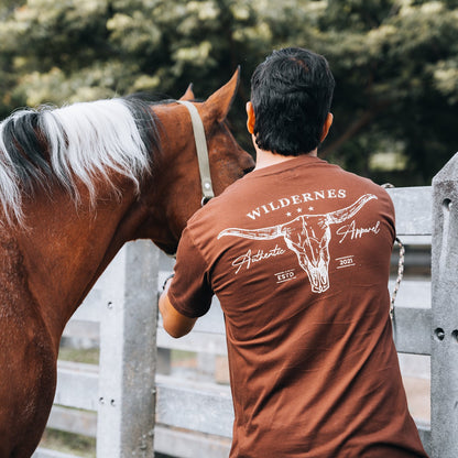 Wilderness T-shirt - Brown