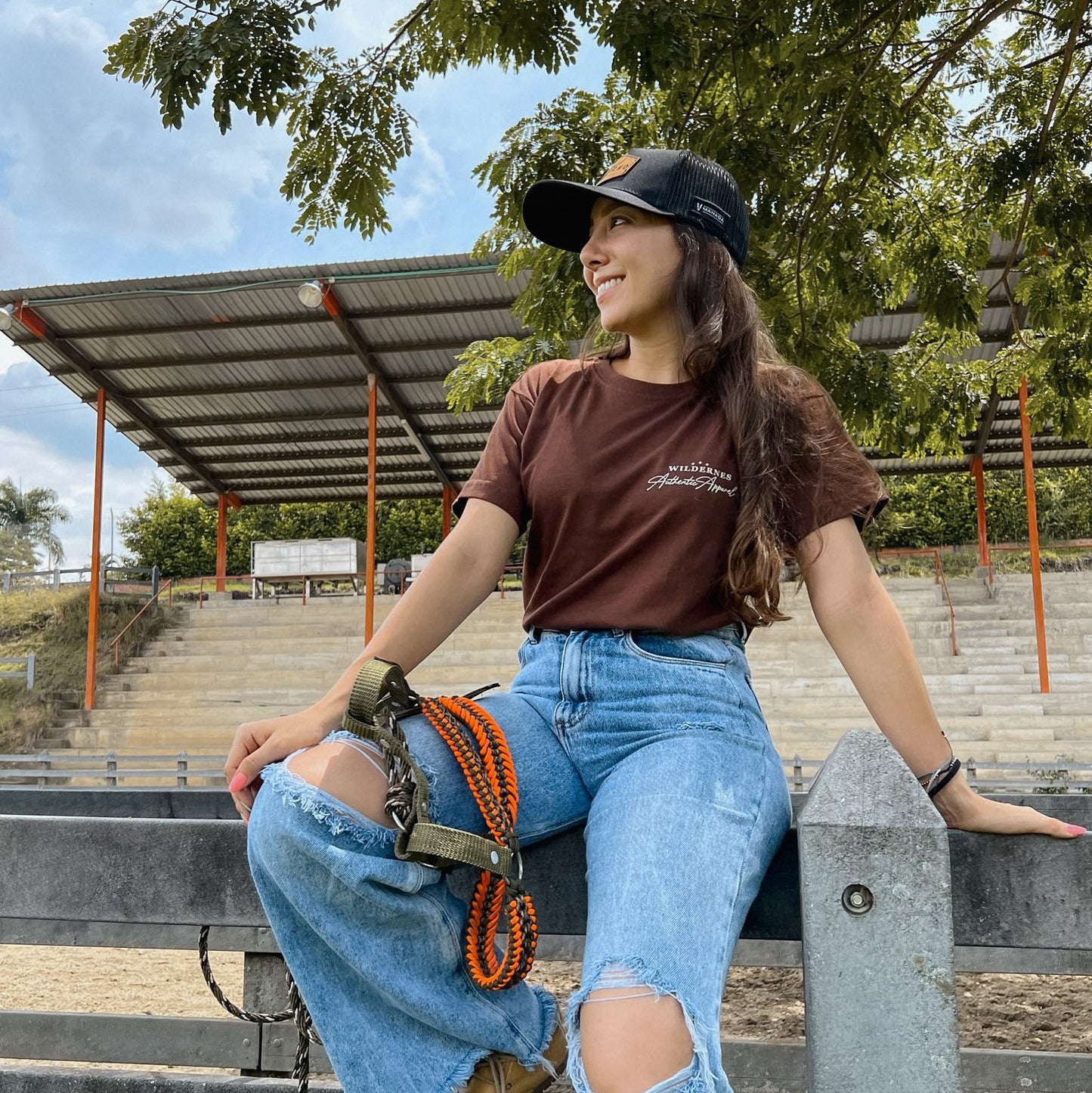 Wilderness T-shirt - Brown